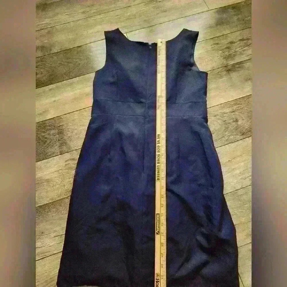PURE ALFRED SUNG size 12 Womens navy blue dress, Great For A Wedding/summer - Picture 11 of 14